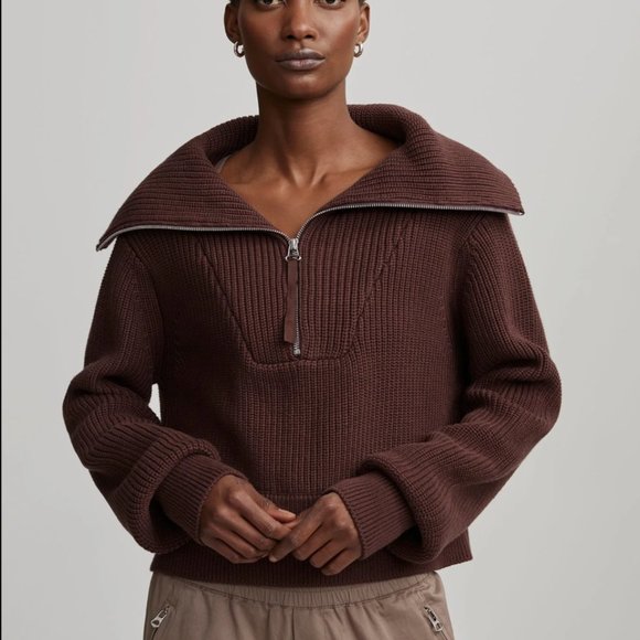 Varley Mentone Half-Zip Knit Pullover - Picture 2 of 6